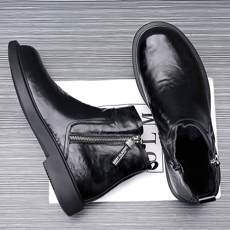 British-Style Workwear Boots
