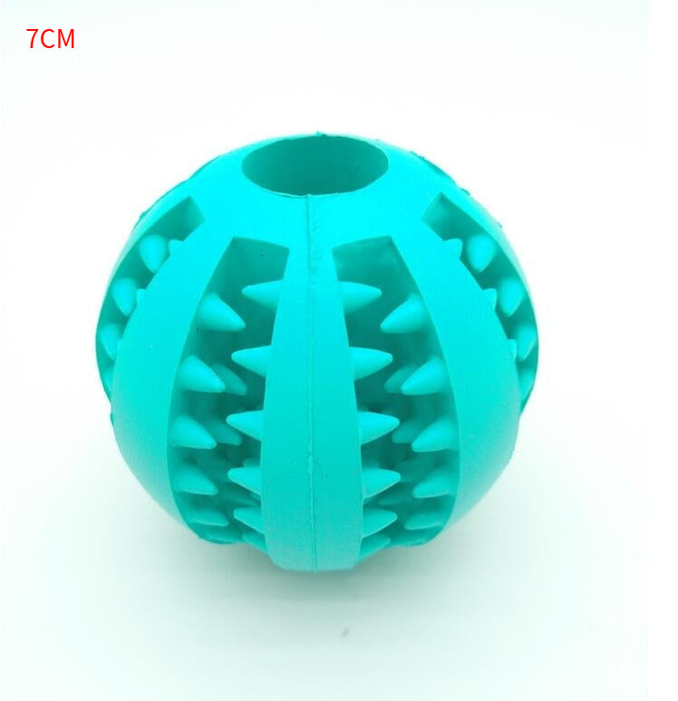 Slow-Feeder Treat-Dispensing Dog Ball
