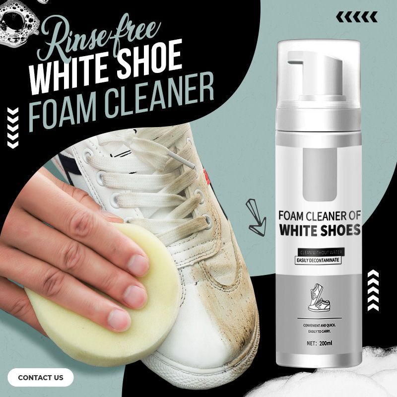 White Sneaker Cleaner Foam