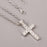 Cross Pendant Necklaces For Women Men Punk Hiphop Rope Chain On Neck Rapper Jewelry