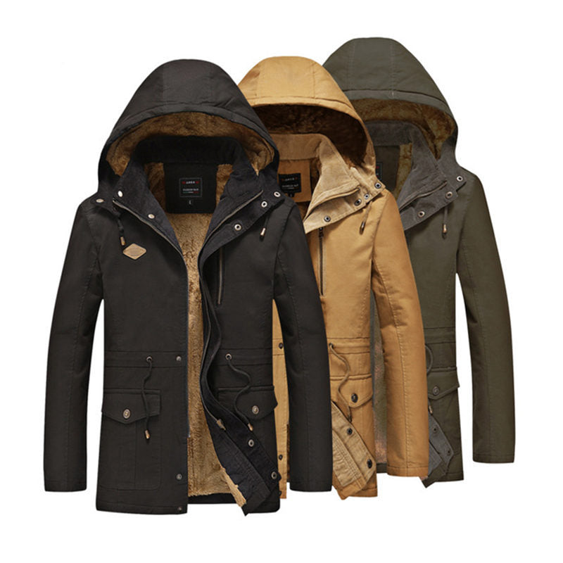 Men's Thick Cotton Warm Jacket