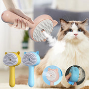 Self-Cleaning Pet Slicker Brush with Mist