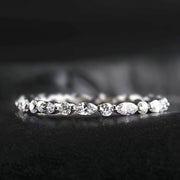 Marquise Stone Diamond Ring