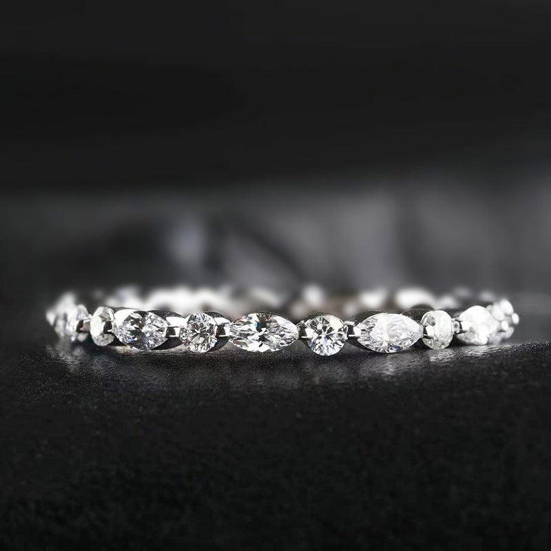 Marquise Stone Diamond Ring