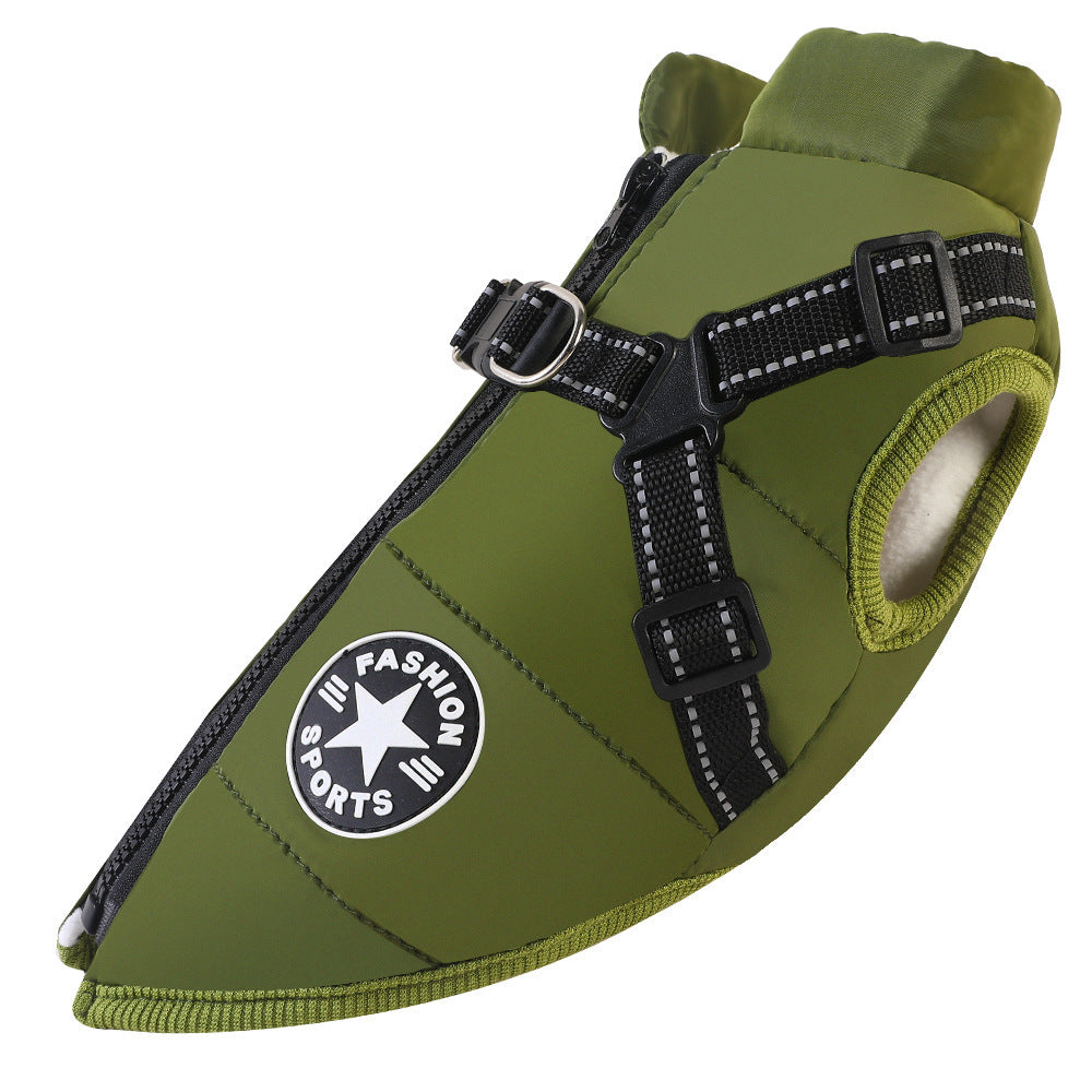 Waterproof Cotton Dog Vest