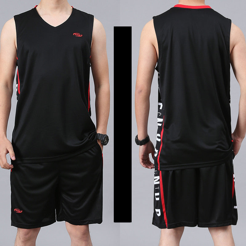 Men's Basketball Tank and Shorts Set