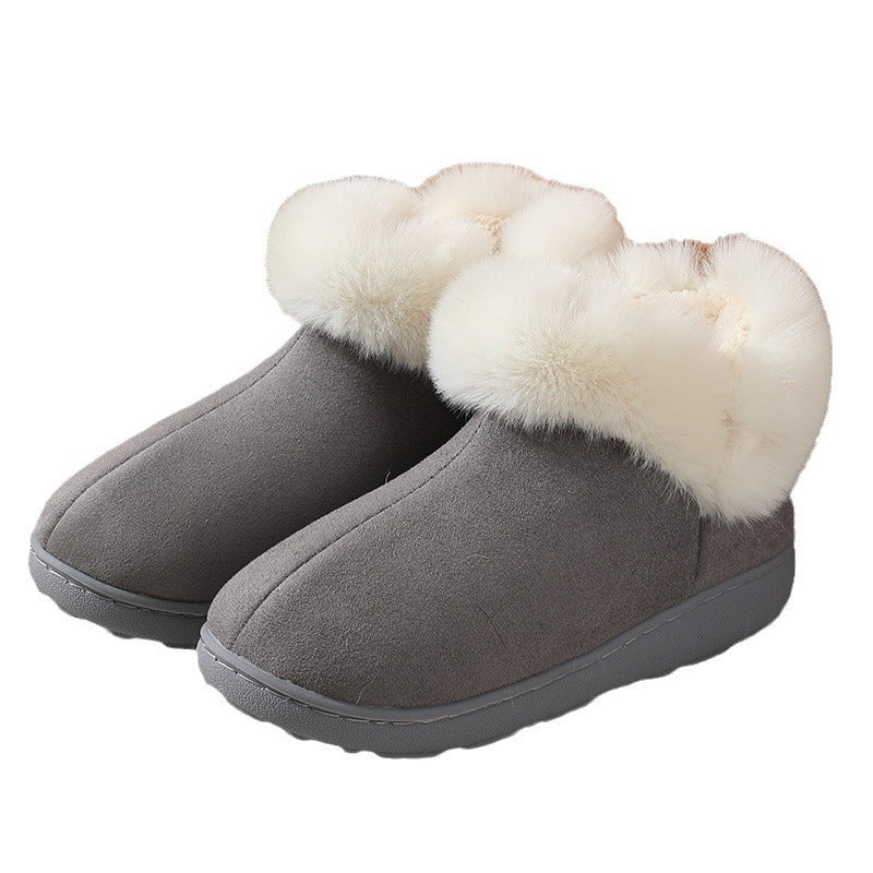 Platform Indoor Slipper Boots