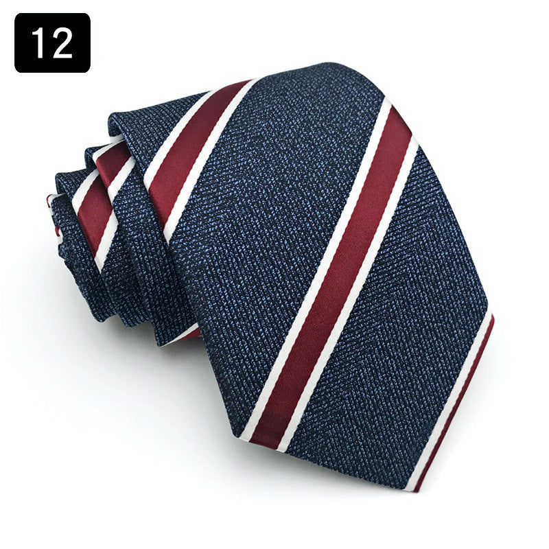 Men's Striped Business Necktie