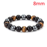 Tiger Eye Stone Bracelet Natural Stone Bracelet