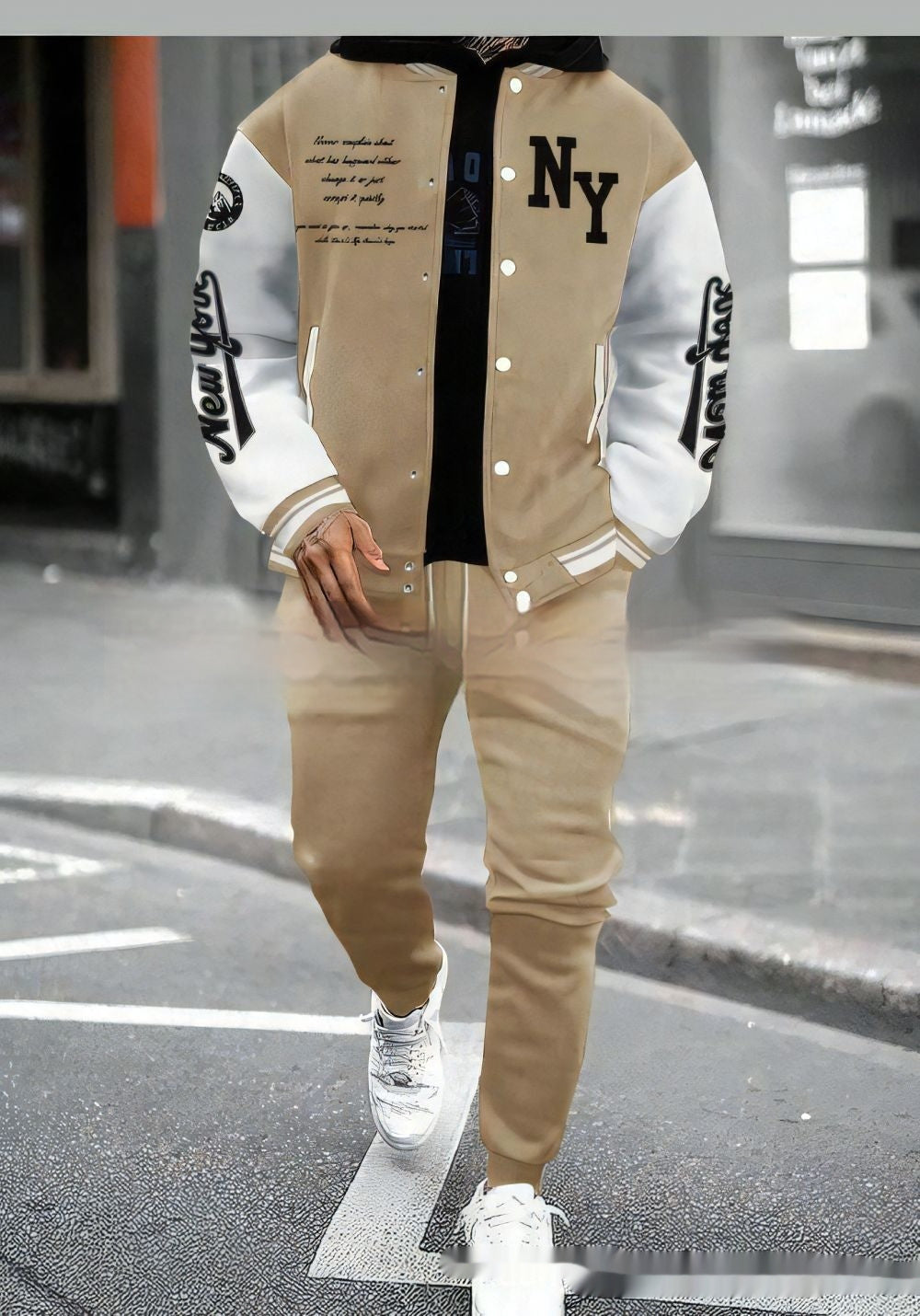 Baseball Cardigan Jacket
