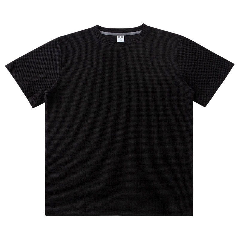 Men's Solid Color Crew Neck Tee