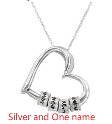 Personalized Heart Name Necklace
