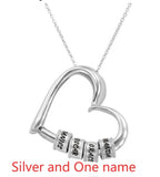 Personalized Heart Necklaces Women Jewelry Custom Name Necklaces & Pendants Mothers Day Gift