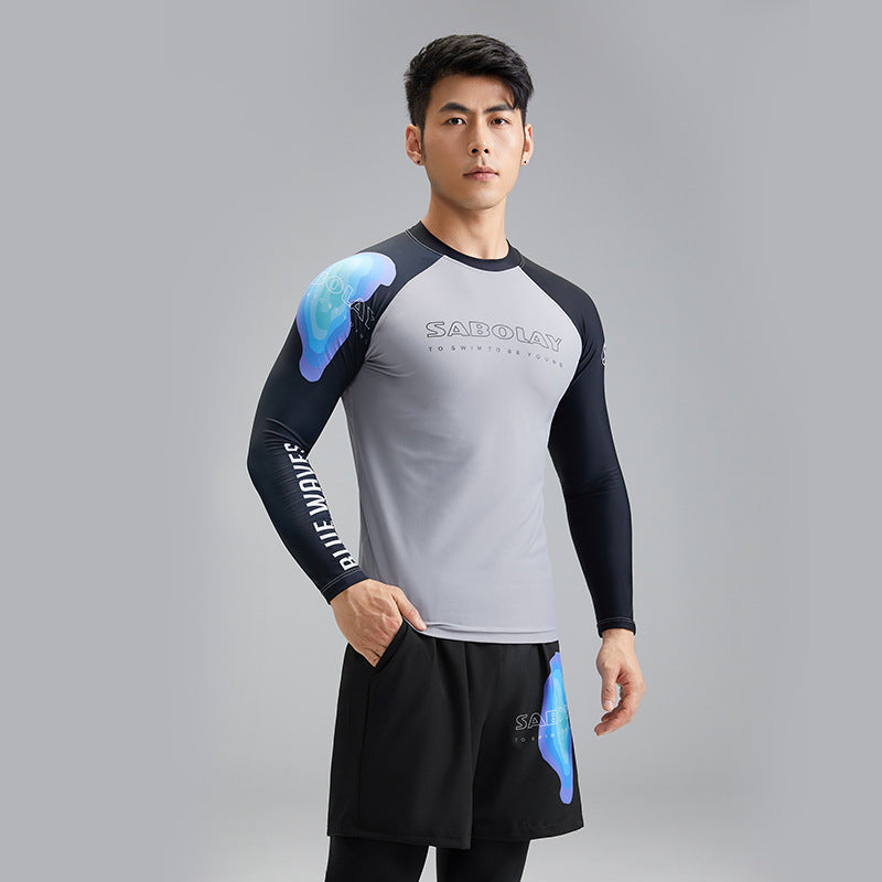 Men's UPF Swim Trunks & Top Set