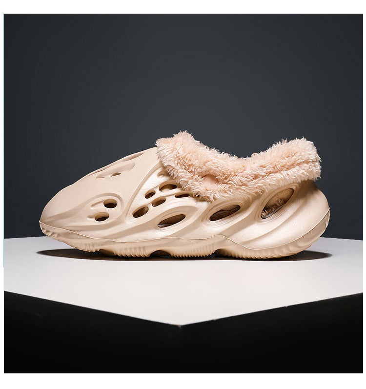 Kids Cotton Hole Shoes