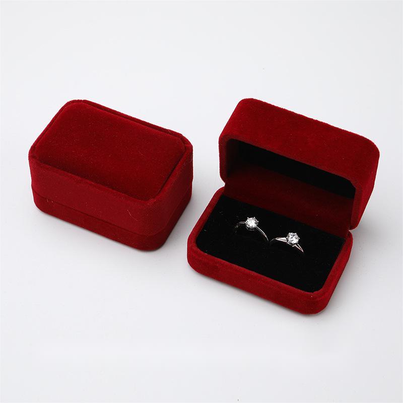 Flannelette Ring Jewelry Box