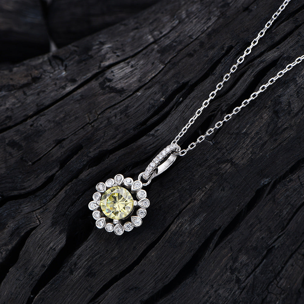 Sterling Silver Necklace and Earrings Set