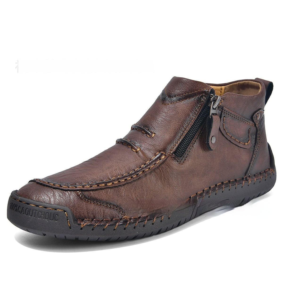 Men's Side-Zip Casual Ankle Boots