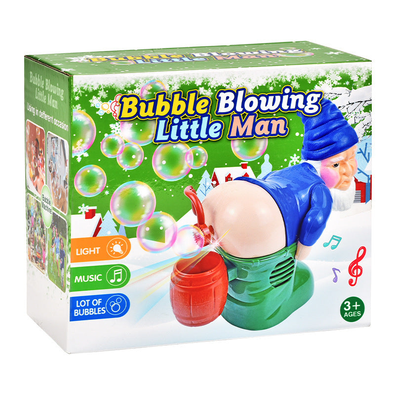 Santa Bubble Machine Christmas Toy