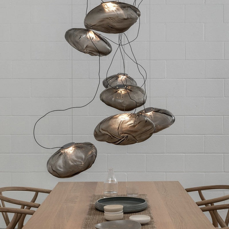 Postmodern Glass Decorative Chandelier