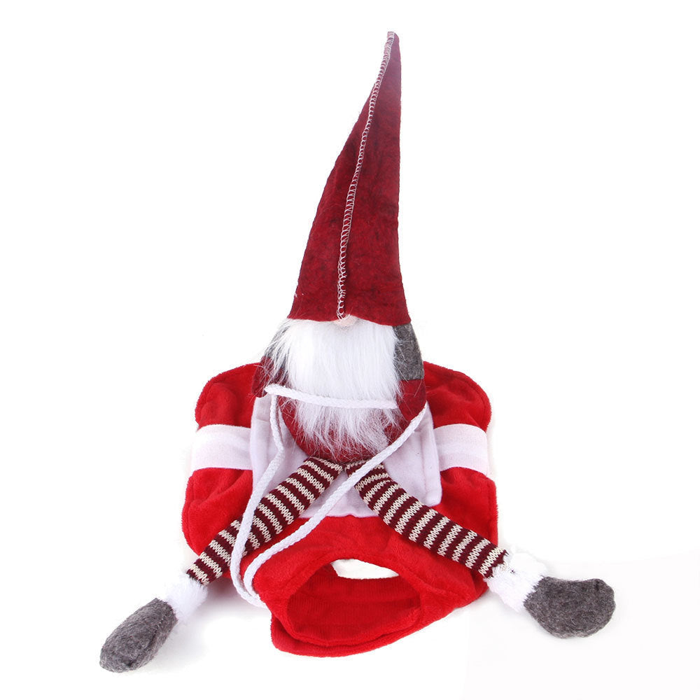 Christmas Reindeer-Rider Pet Costume