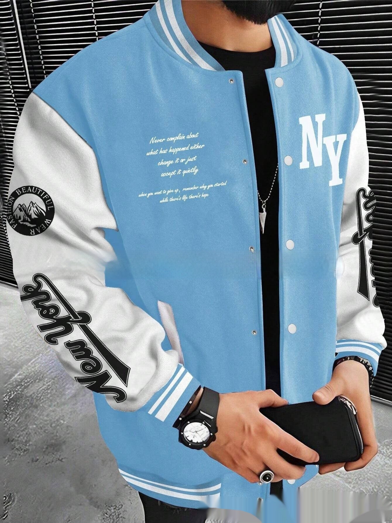Baseball Cardigan Jacket
