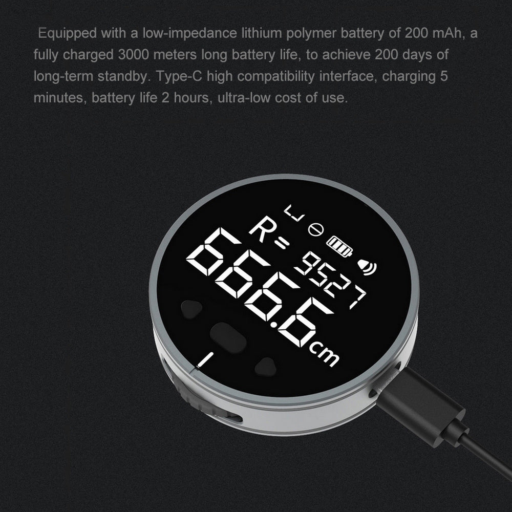 Digital LCD Electronic Tape Measure