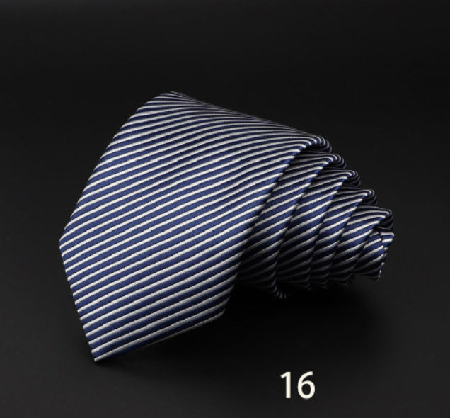 Men's Striped British Necktie
