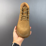 New Genuine Leather Suede Retro Casual British Men's Ankle Boots
