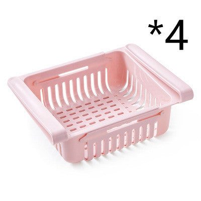 Stretchable Refrigerator Storage Basket