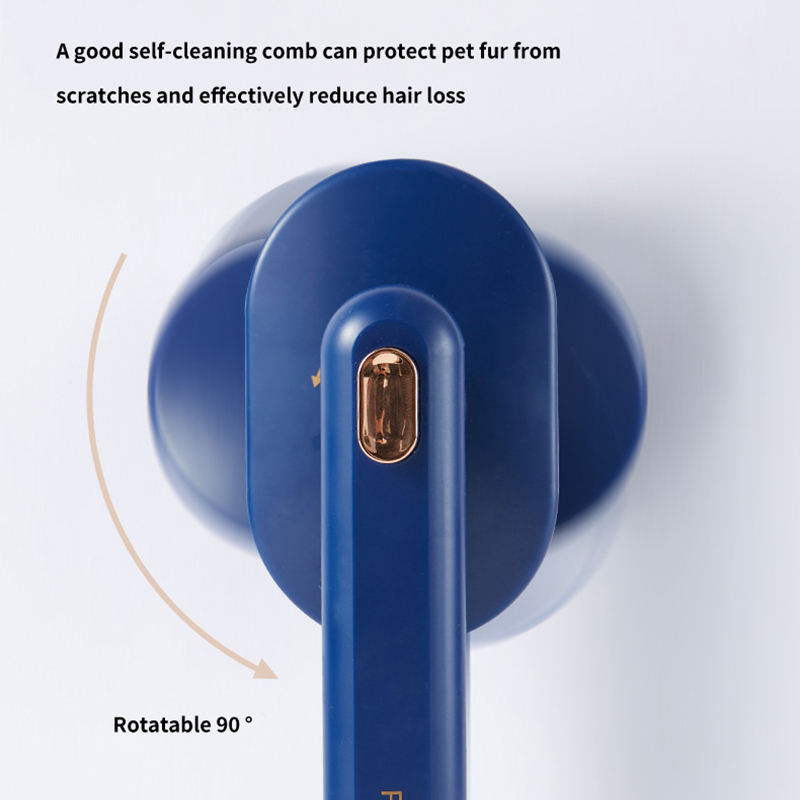 Self-Cleaning Pet Hair Removal Brush